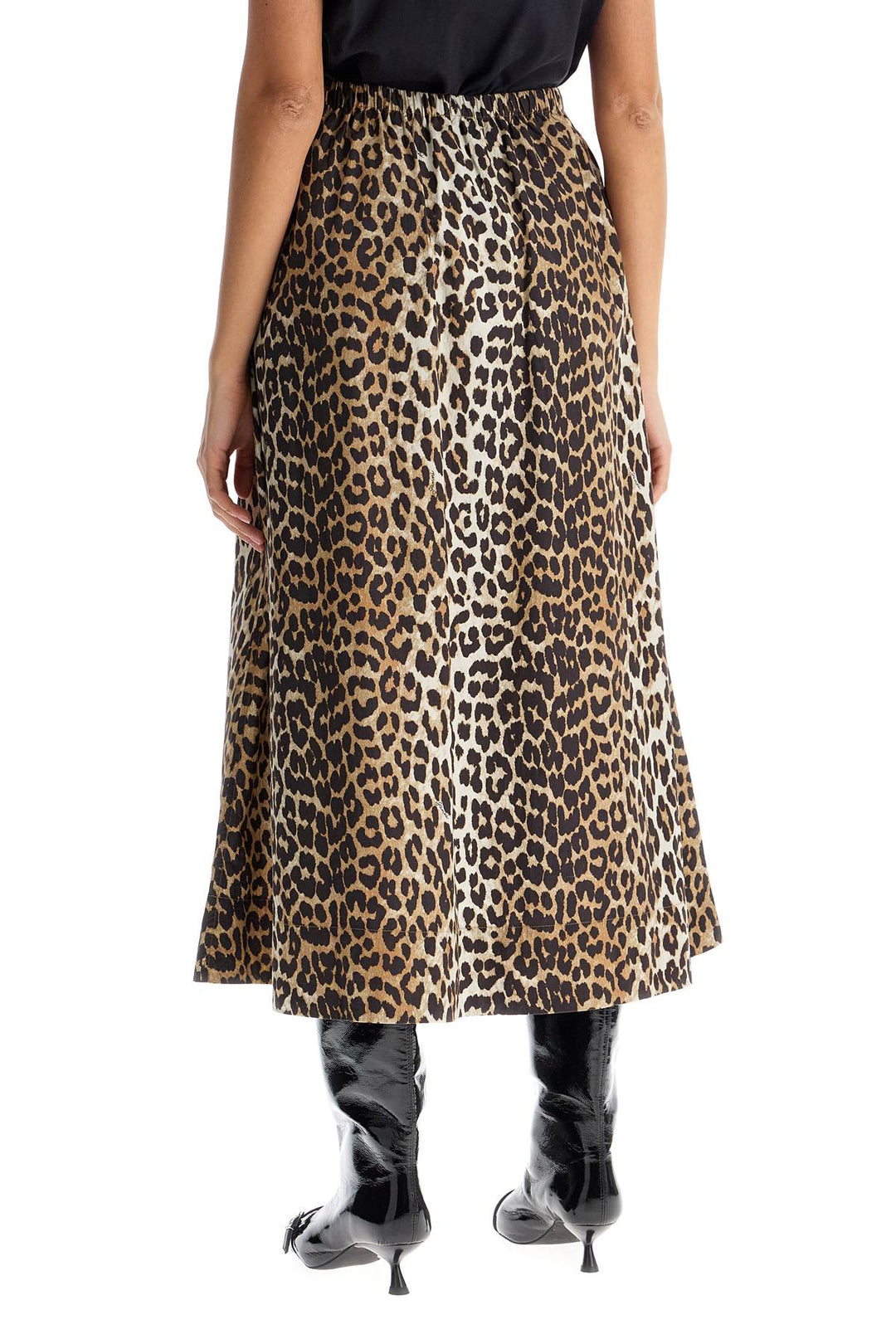 long leopard print maxi skirt-2