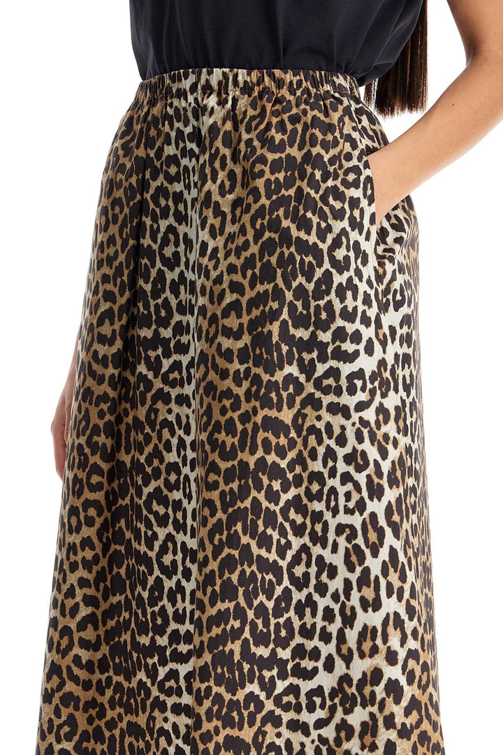 long leopard print maxi skirt-3