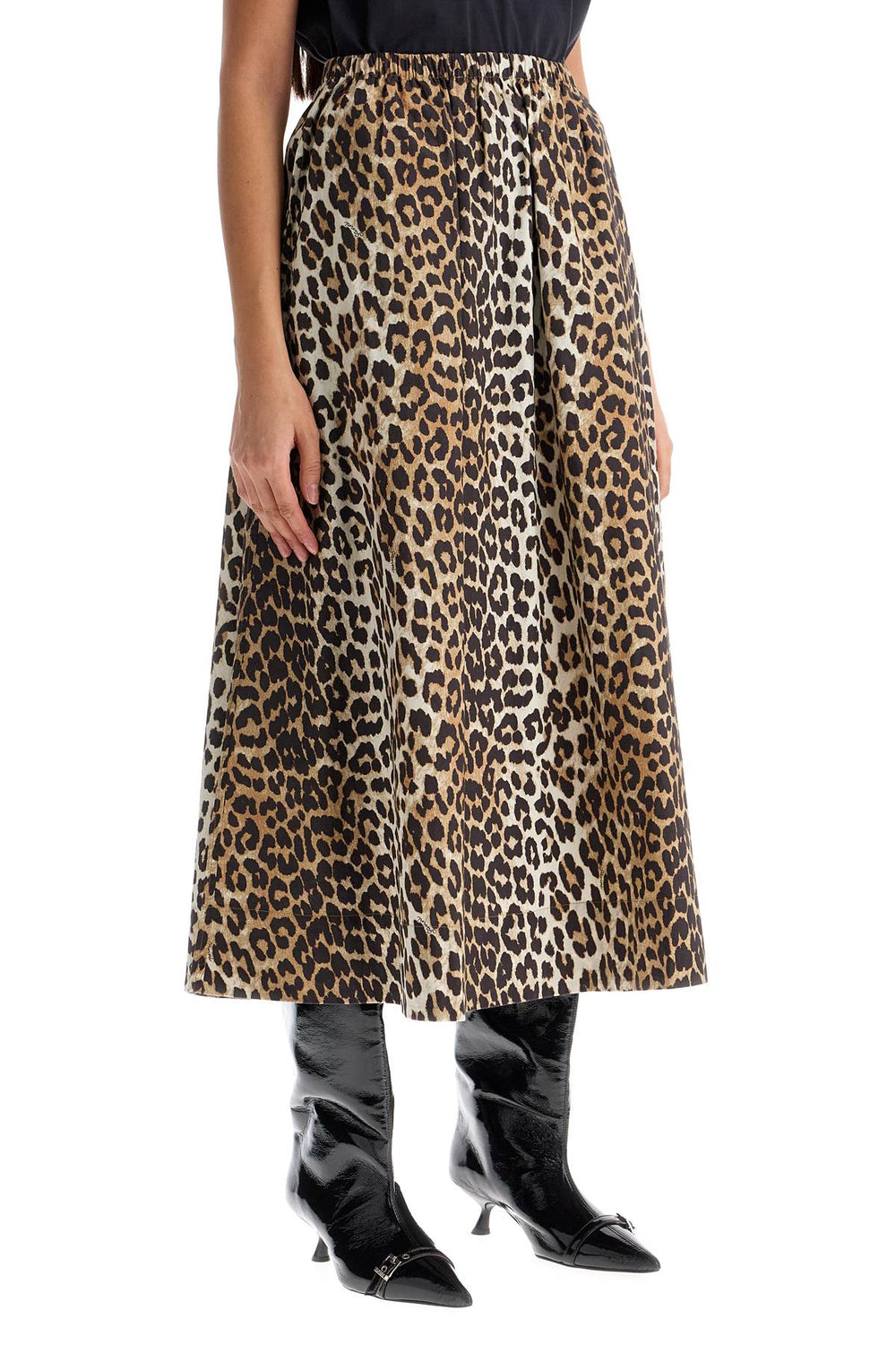 long leopard print maxi skirt-1