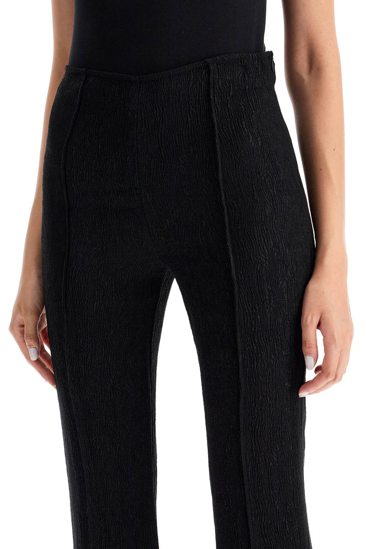 flared viscose trousers for-3