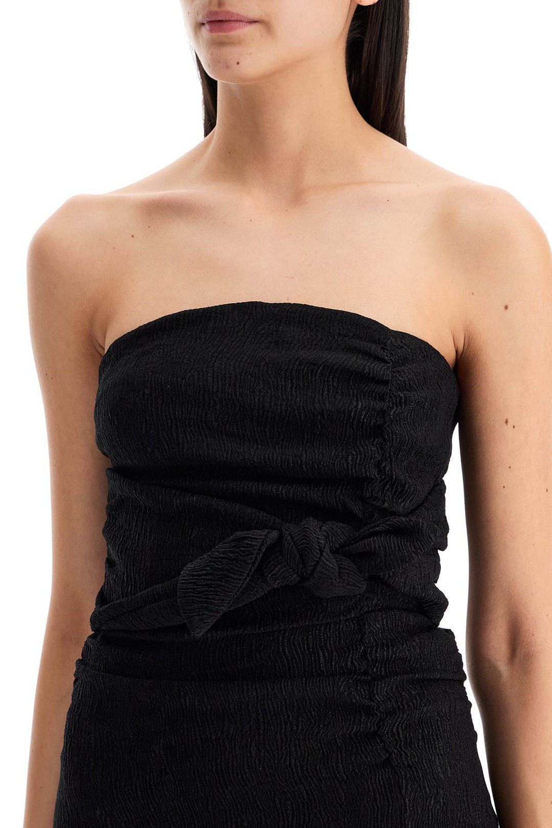 strapless viscose top for-3