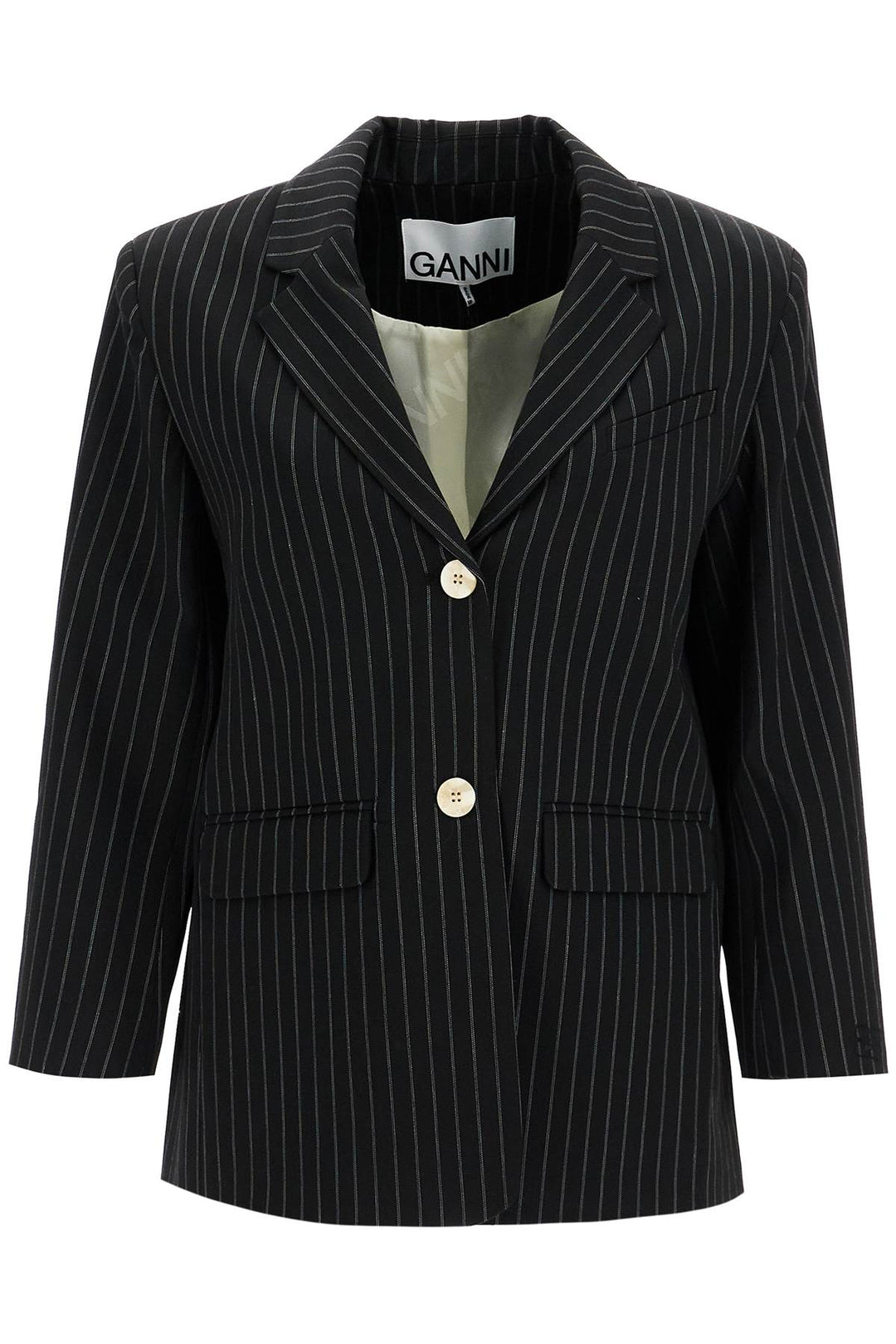 striped boxy blazer-0