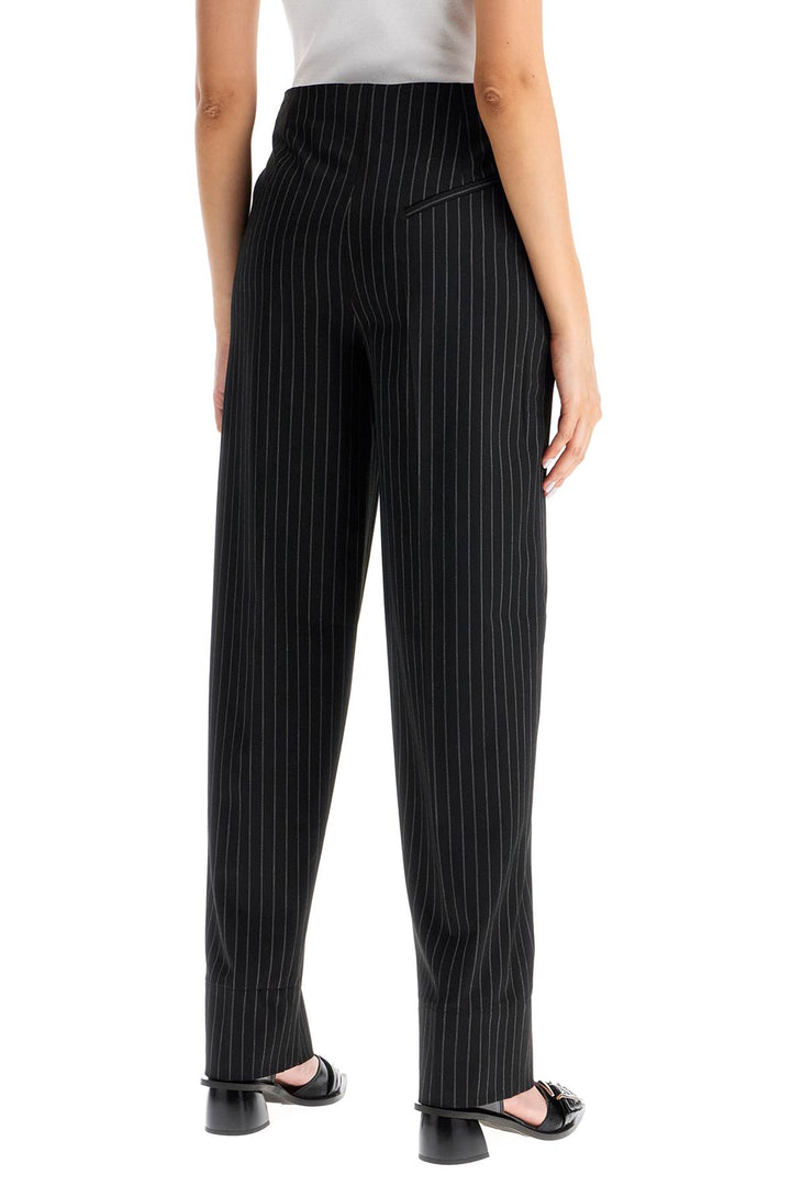 striped tapered trousers-2