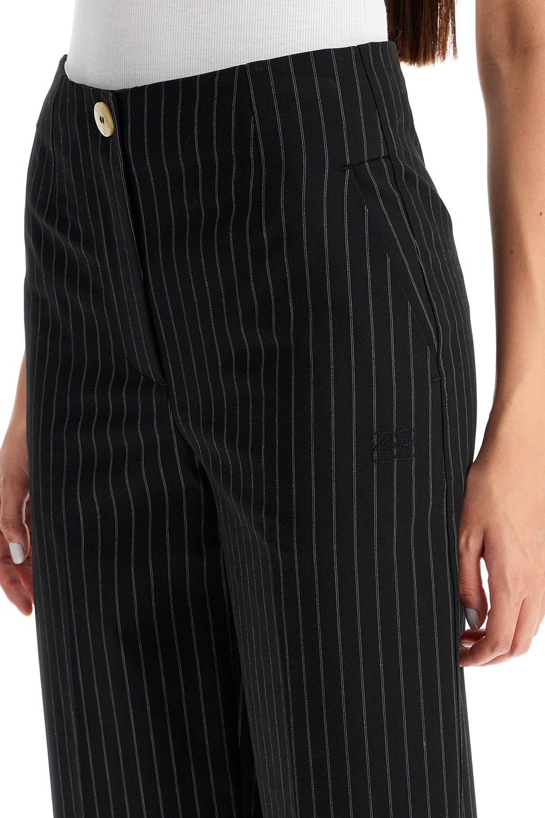 striped tapered trousers-3