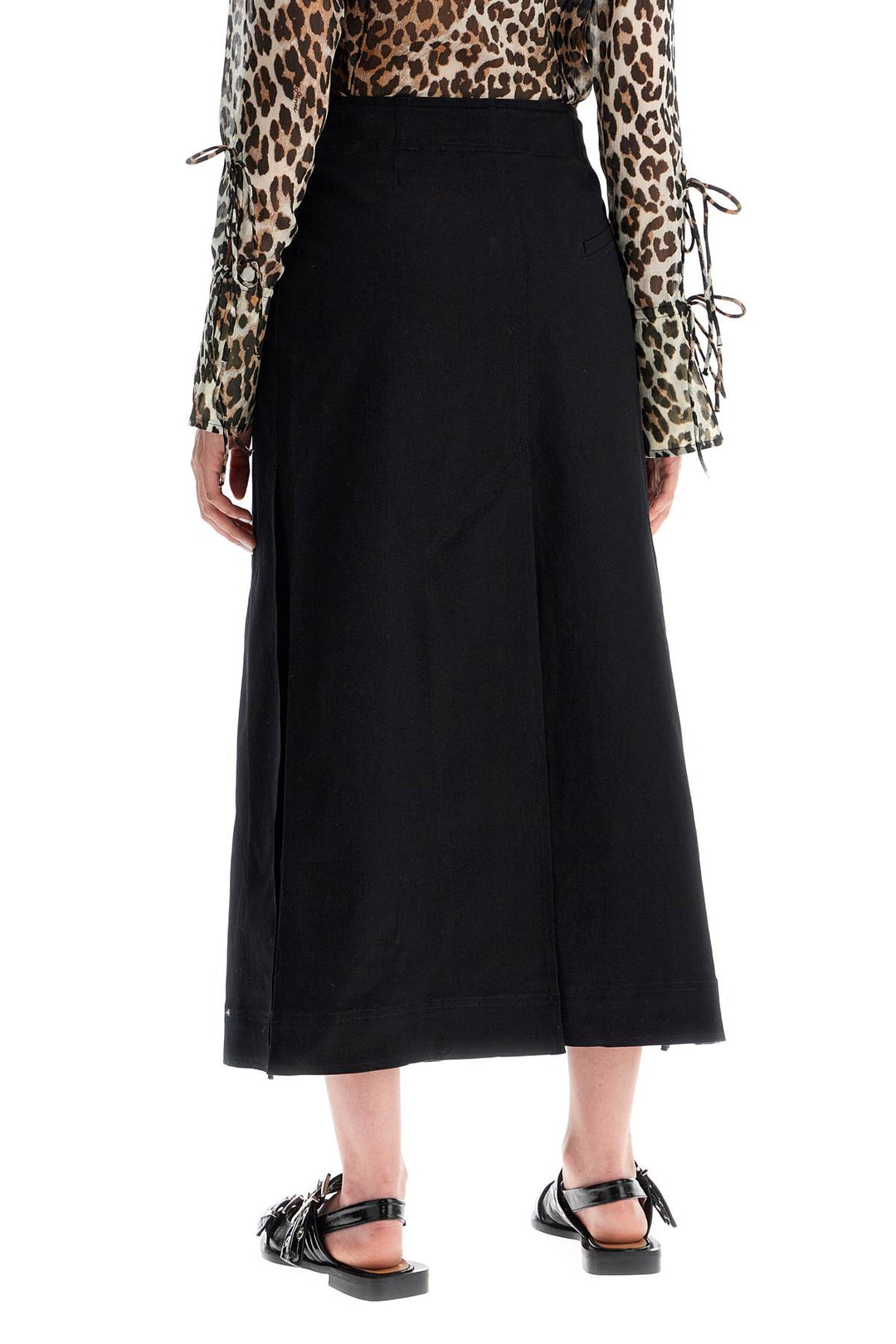 long wrap skirt with pockets-2