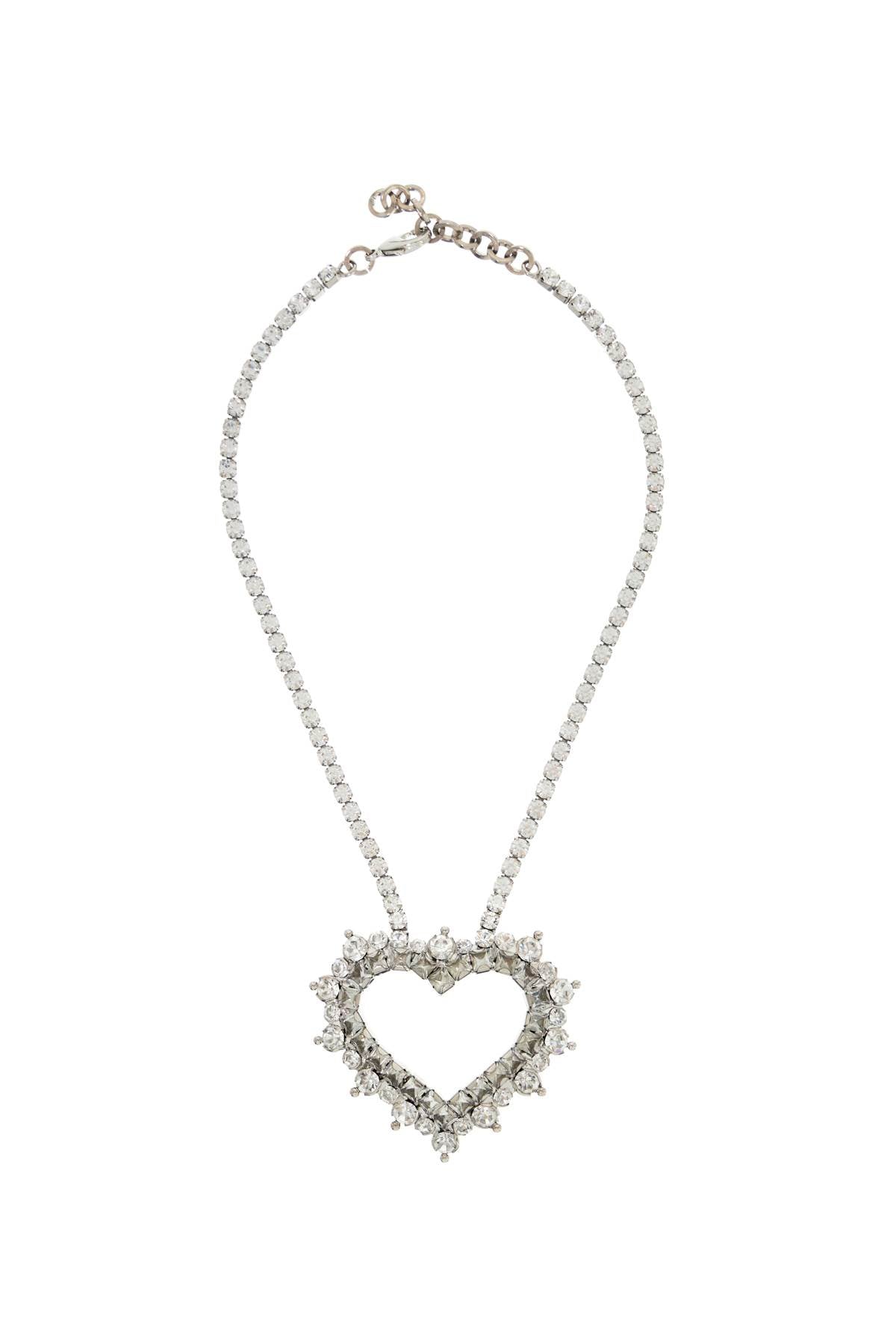necklace with heart pendant-0