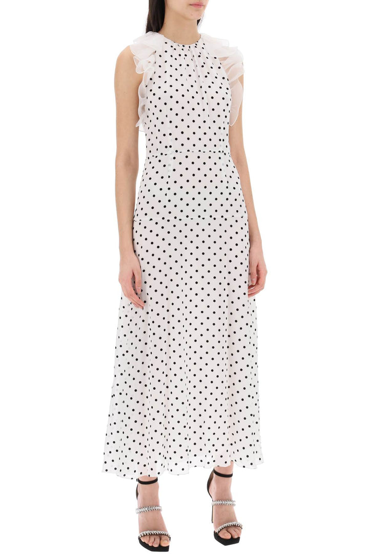 sleeveless maxi dress in polka-1