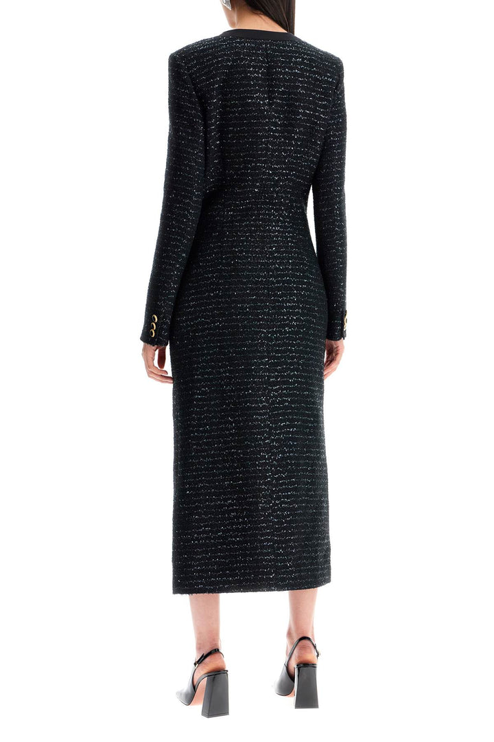 midi tweed dress with sequins-2