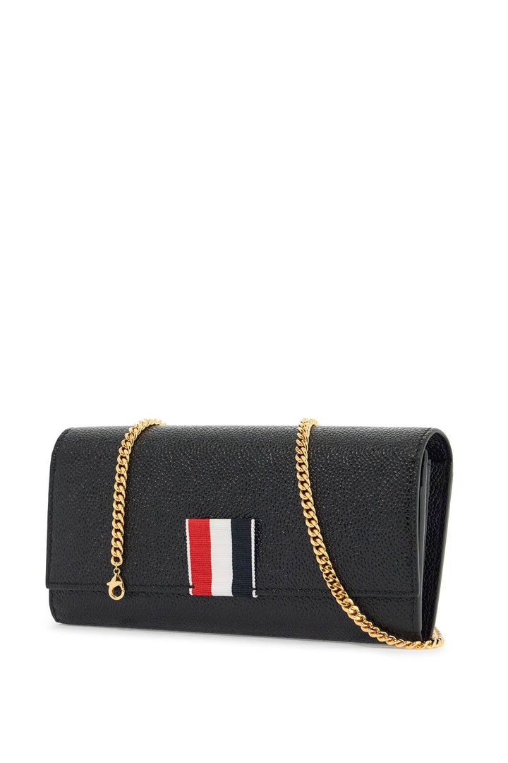 black calfskin chain wallet with rwb detail-2