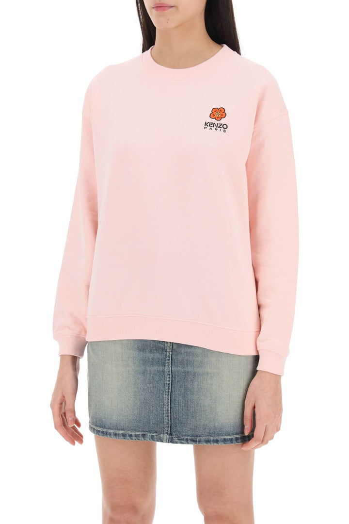 crew-neck sweatshirt with embroidery-3