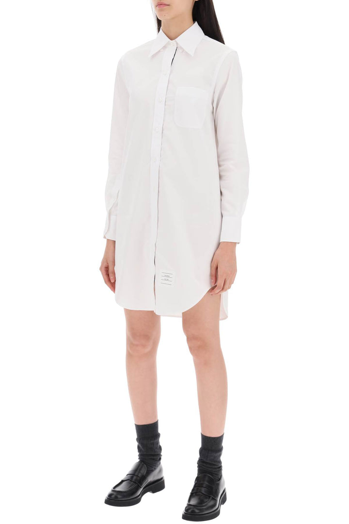 short button-down shirt dress-3