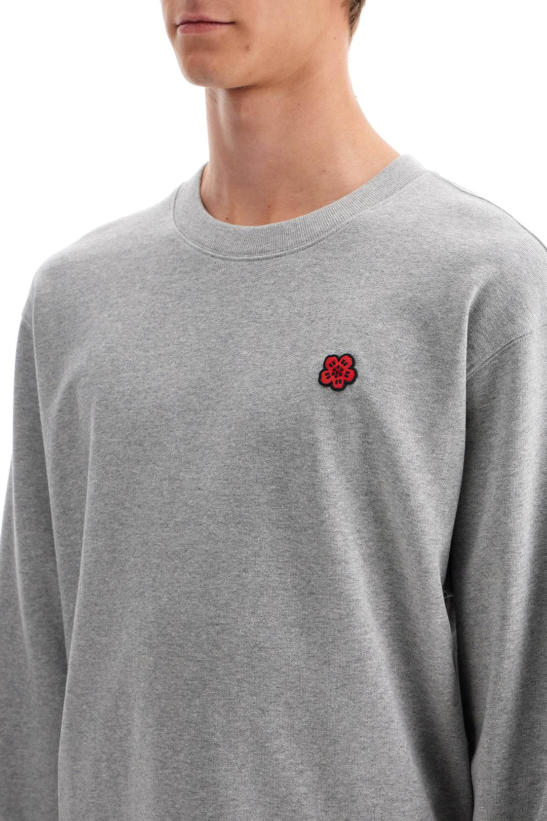 "boke flower detail sweatshirt-3