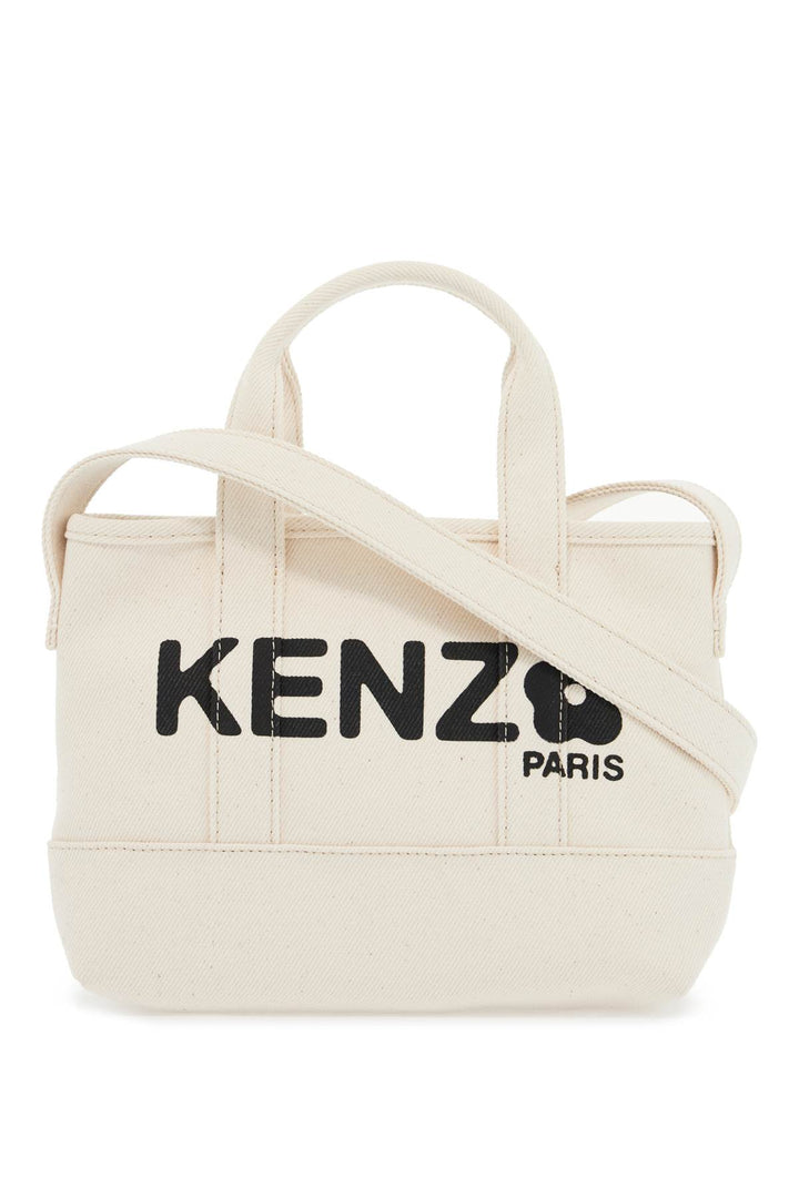 small kenzo utility denim tote bag-0