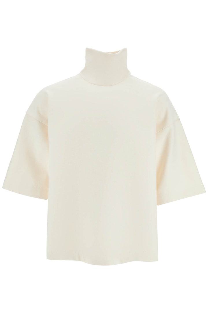 "oversized high-neck t-0