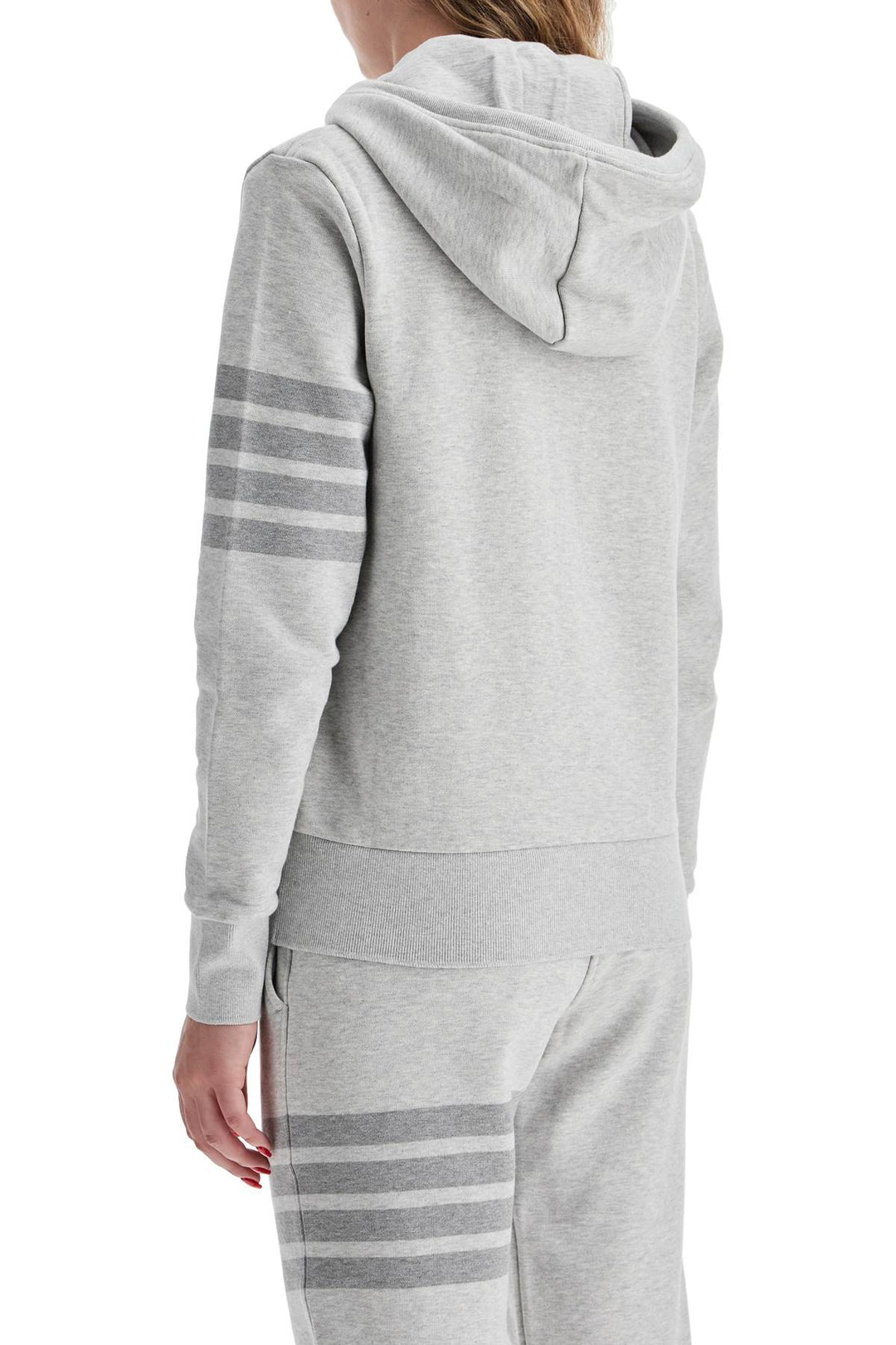 4-bar hoodie with zipper and-2