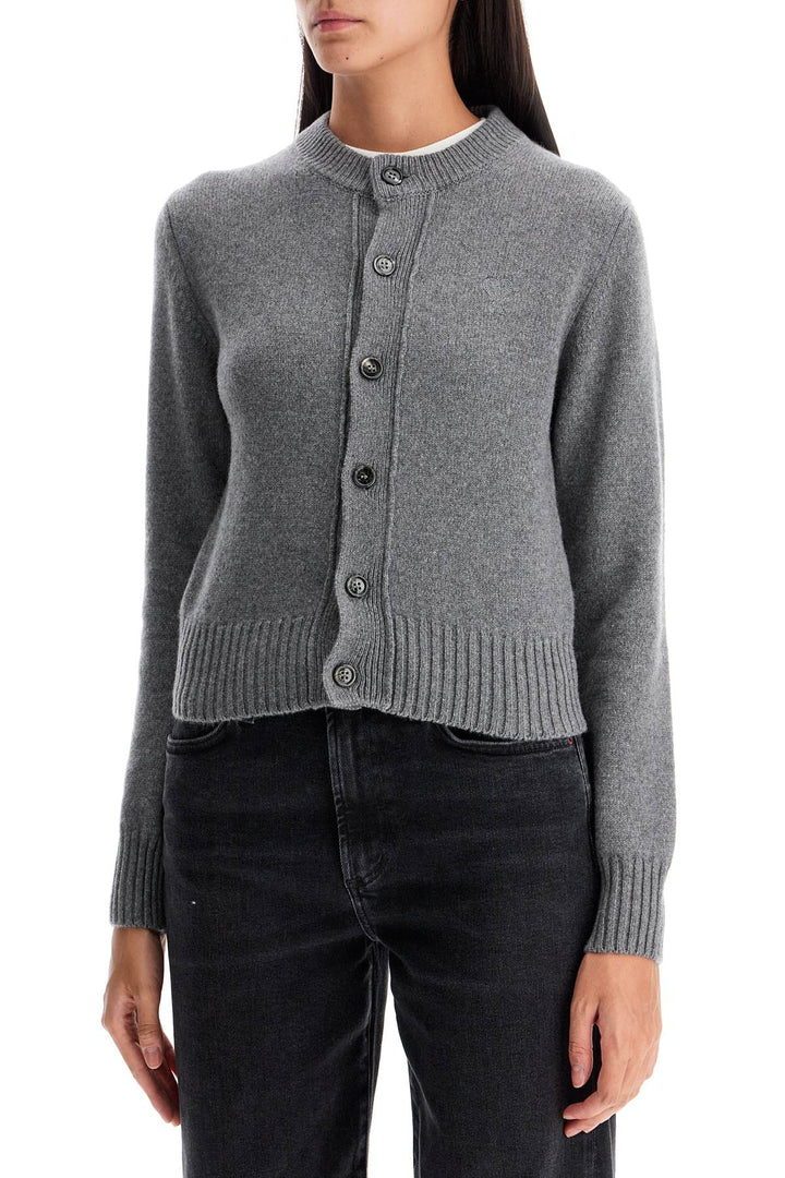 cashmere crewneck cardigan-3