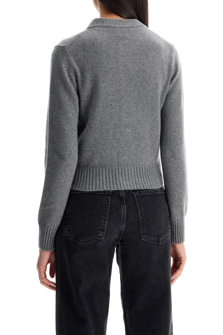 cashmere crewneck cardigan-2