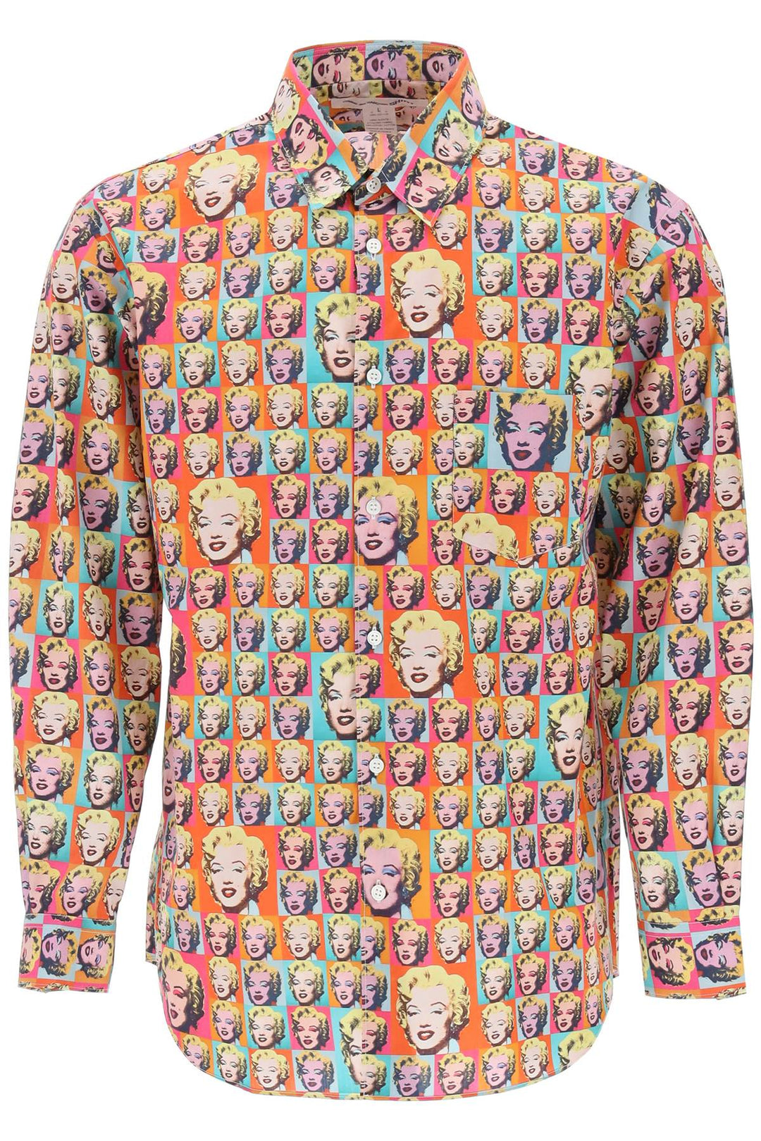 Comme des garcons shirt marilyn monroe printed shirt-0