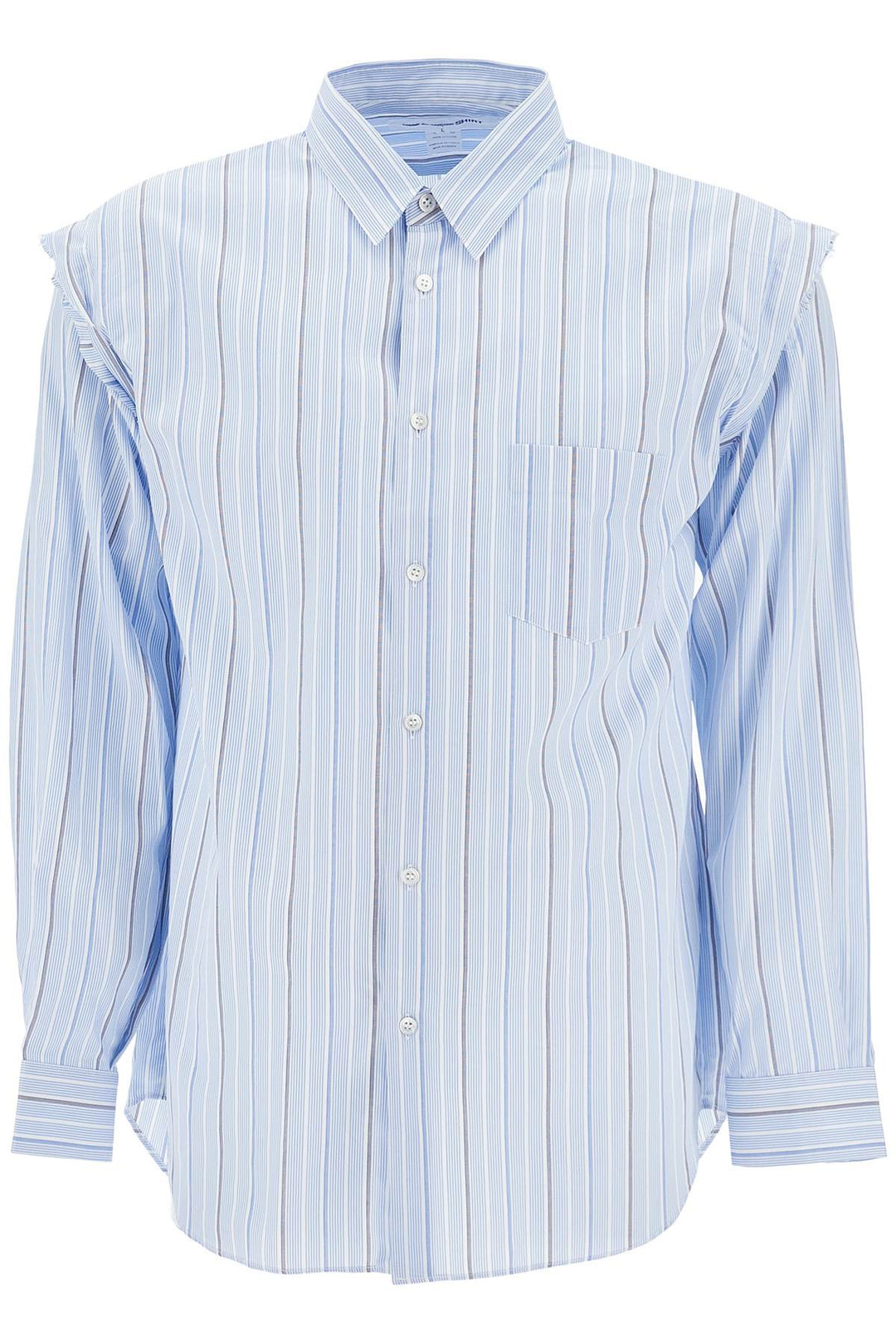 striped shirt with pocket-0