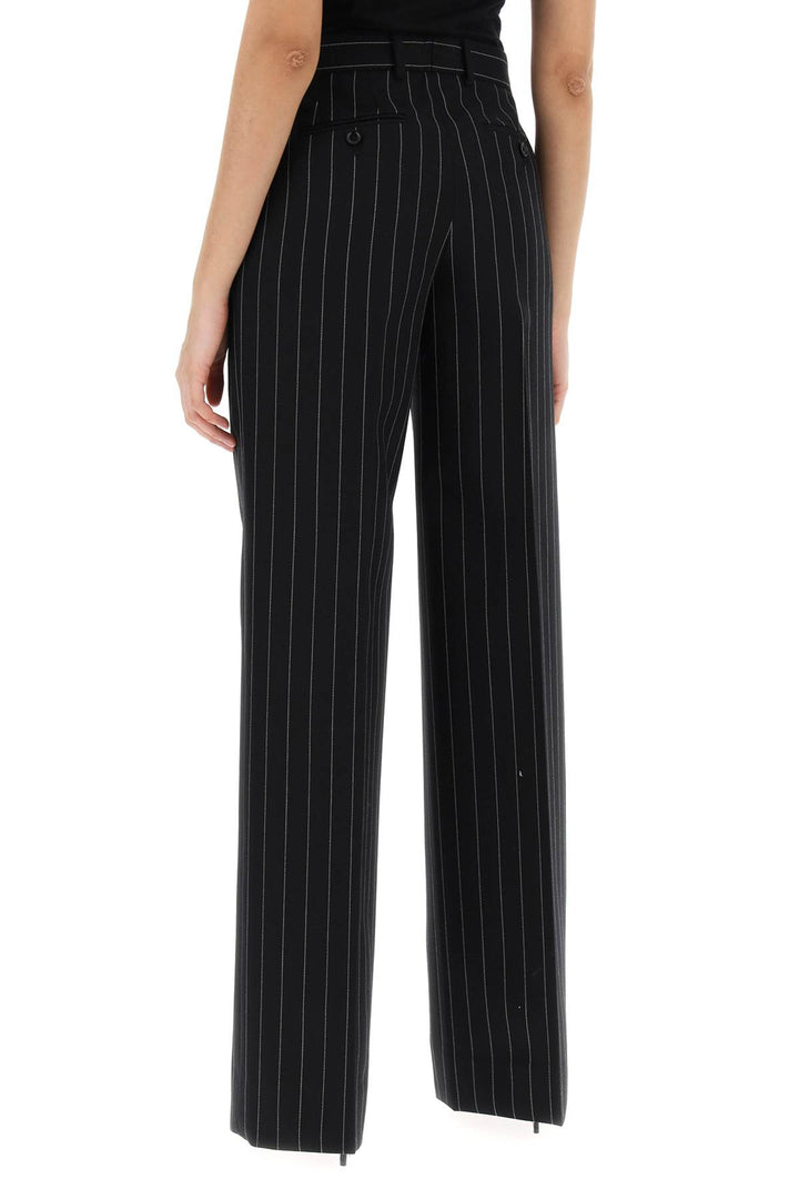 striped flare leg pants-2