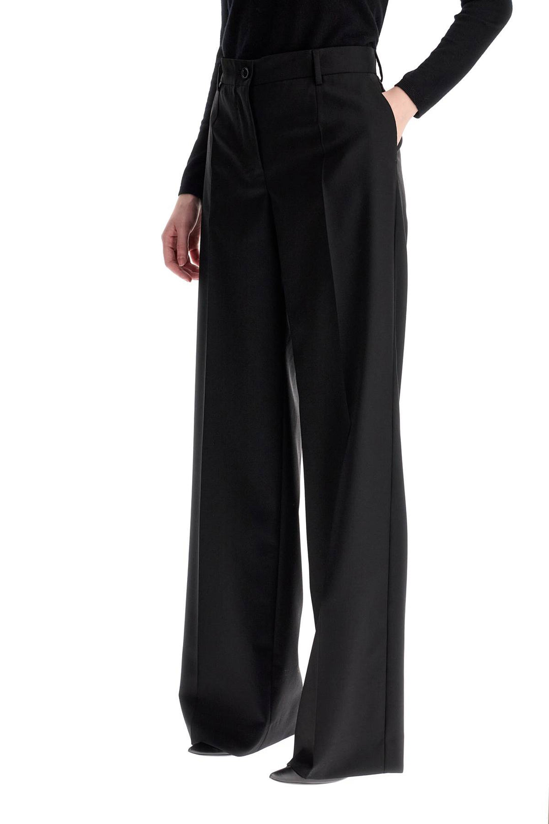 woolen flare pants in-3