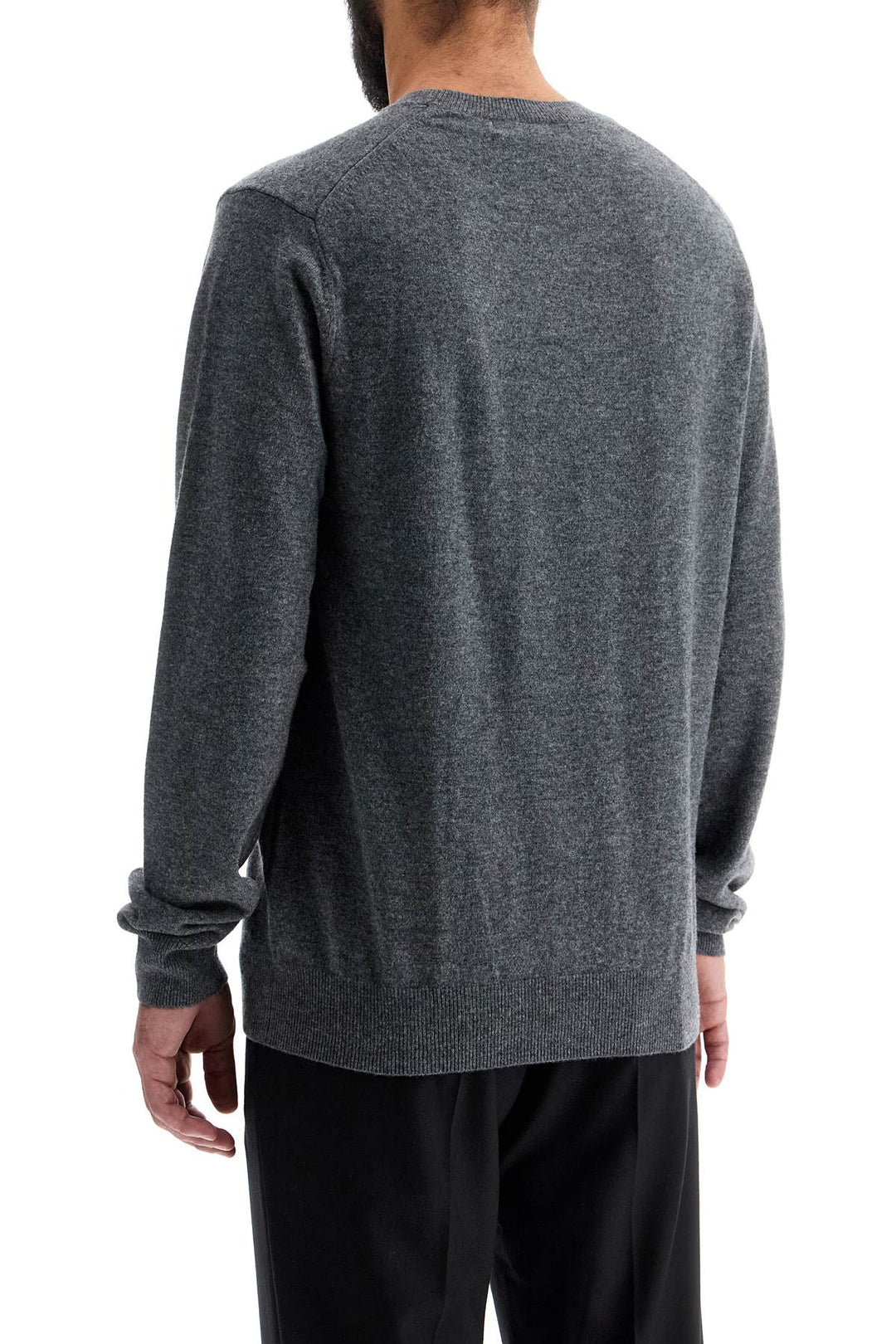 wool crewneck pullover-2