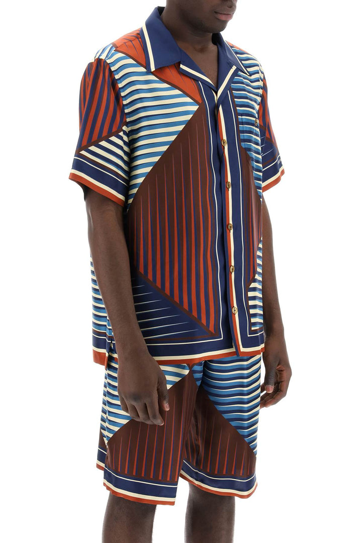 Dolce & gabbana "geometric pattern bowling shirt with-1