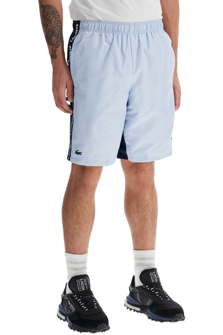 with logo on the bermuda shorts-1