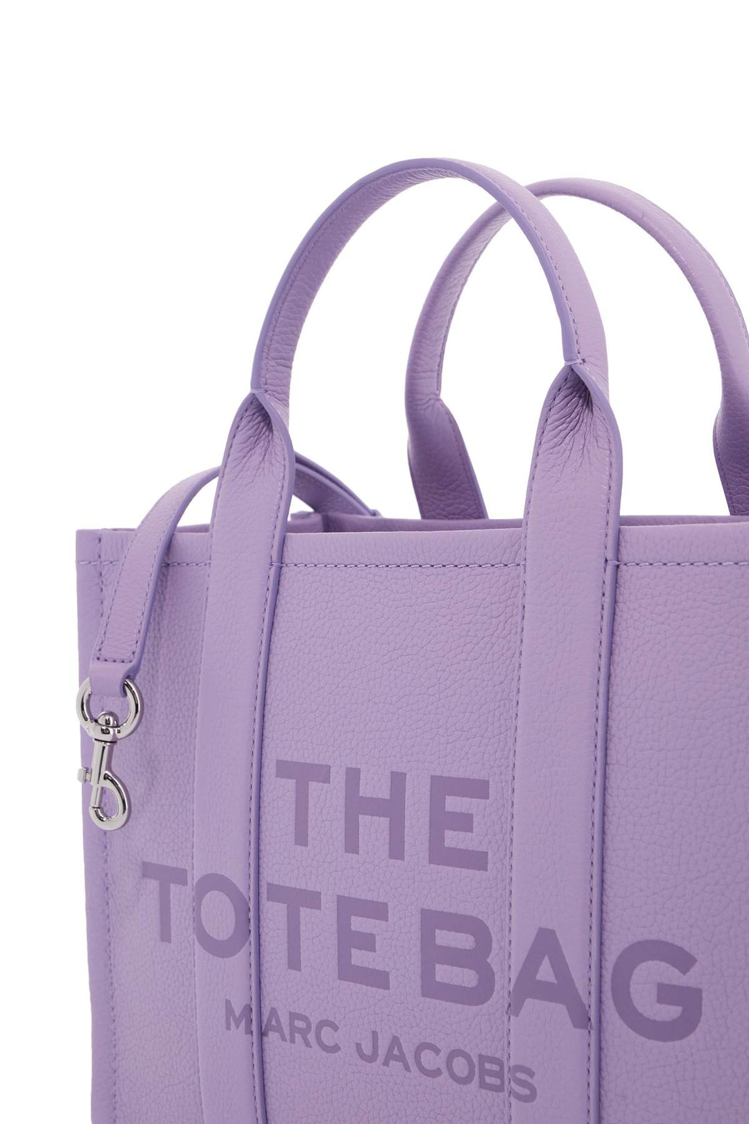 the leather medium tote bag-2