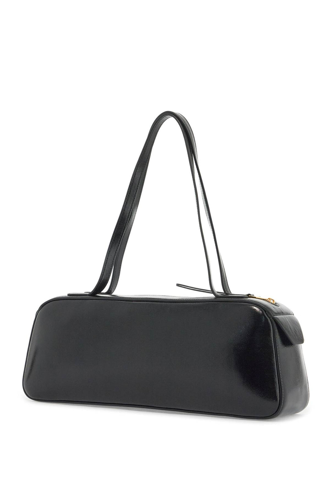 simona glossy leather shoulder bag-1