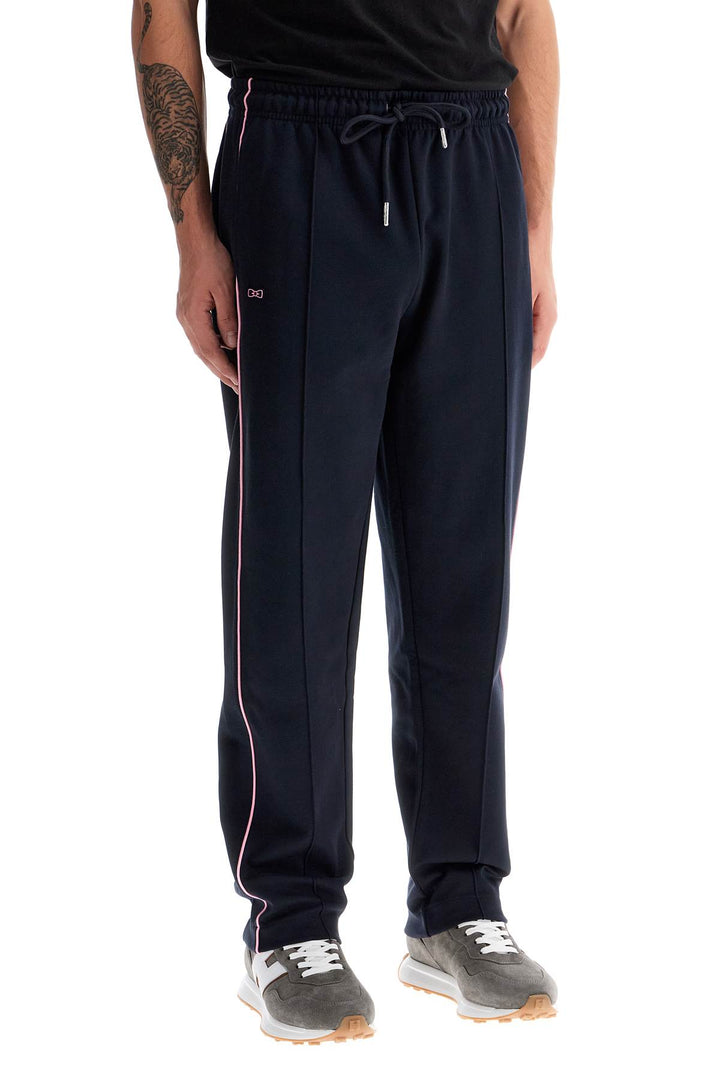 contrast piping joggers with-1