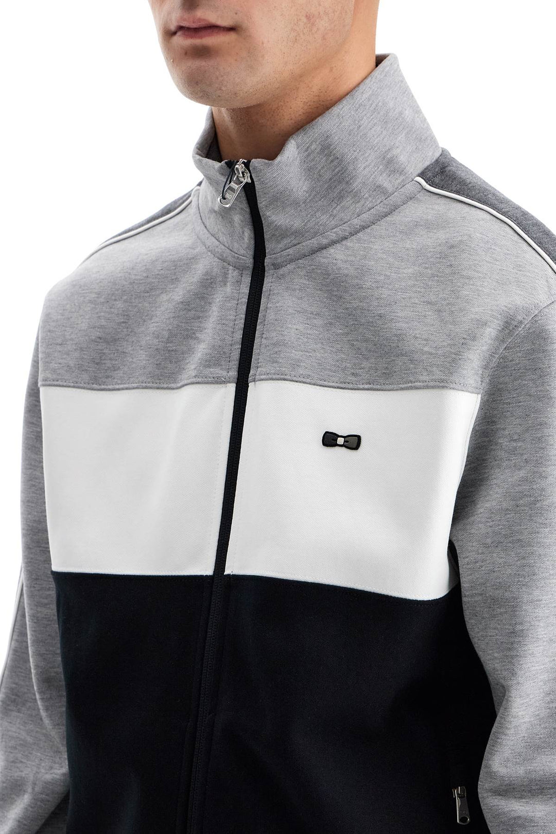 lightweight zip-up sweatshirt with-3