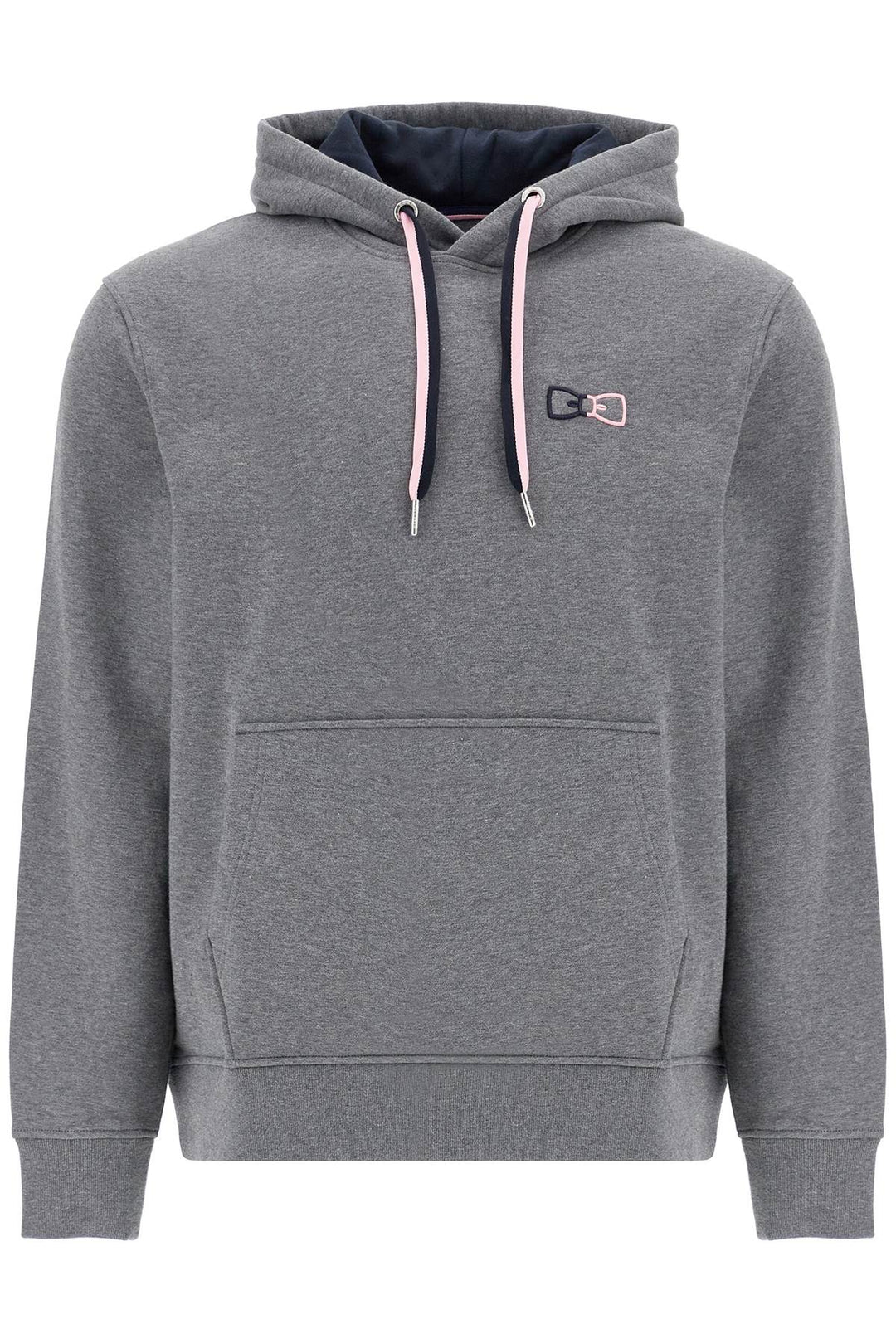 hooded sweatshirt with embroidered logo-0