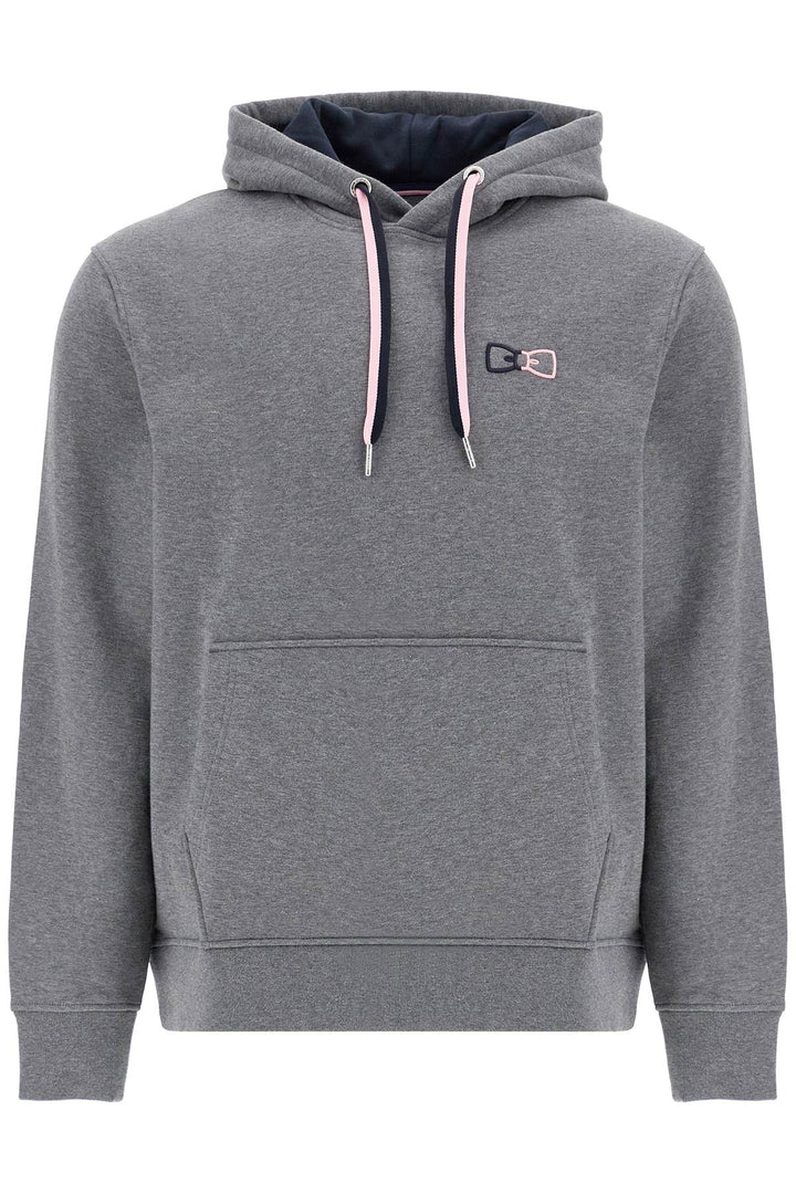 hooded sweatshirt with embroidered logo-0