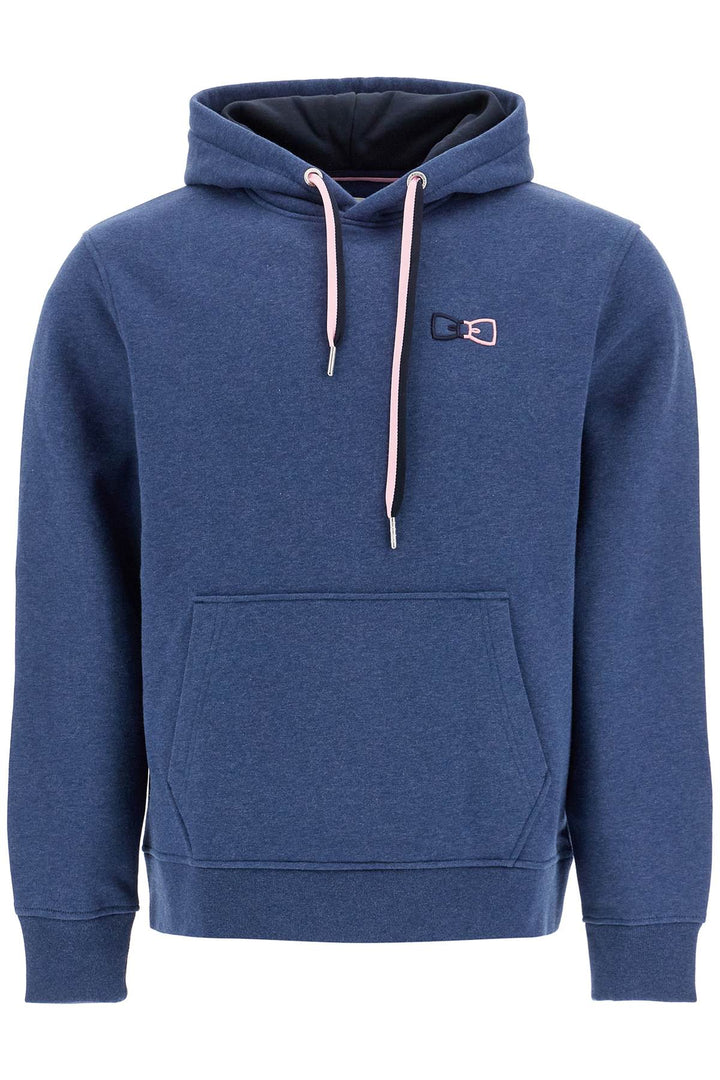 hooded sweatshirt with embroidered logo-0