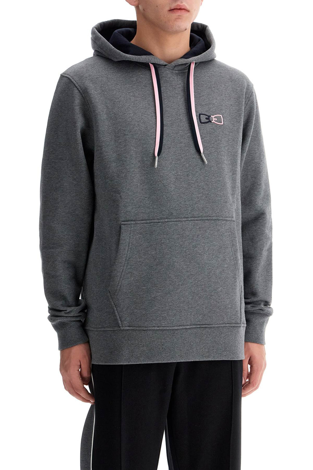 hooded sweatshirt with embroidered logo-1