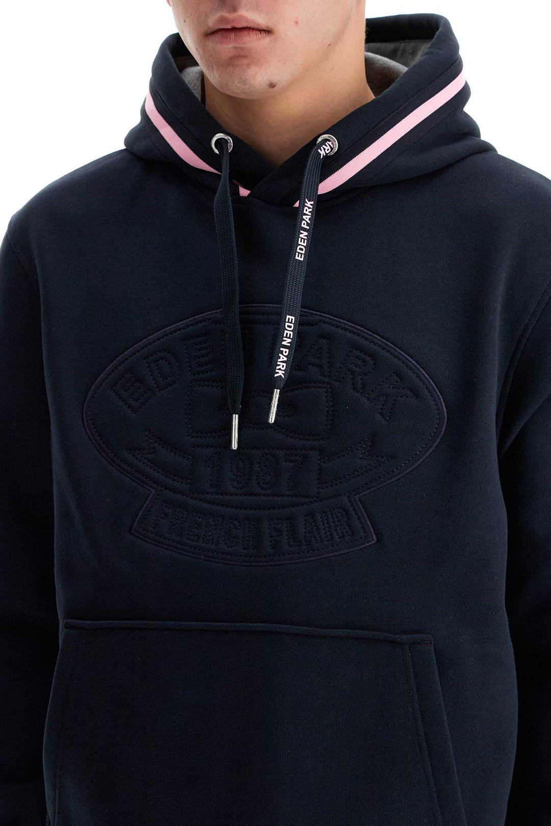 quilted logo sweatshirt-3