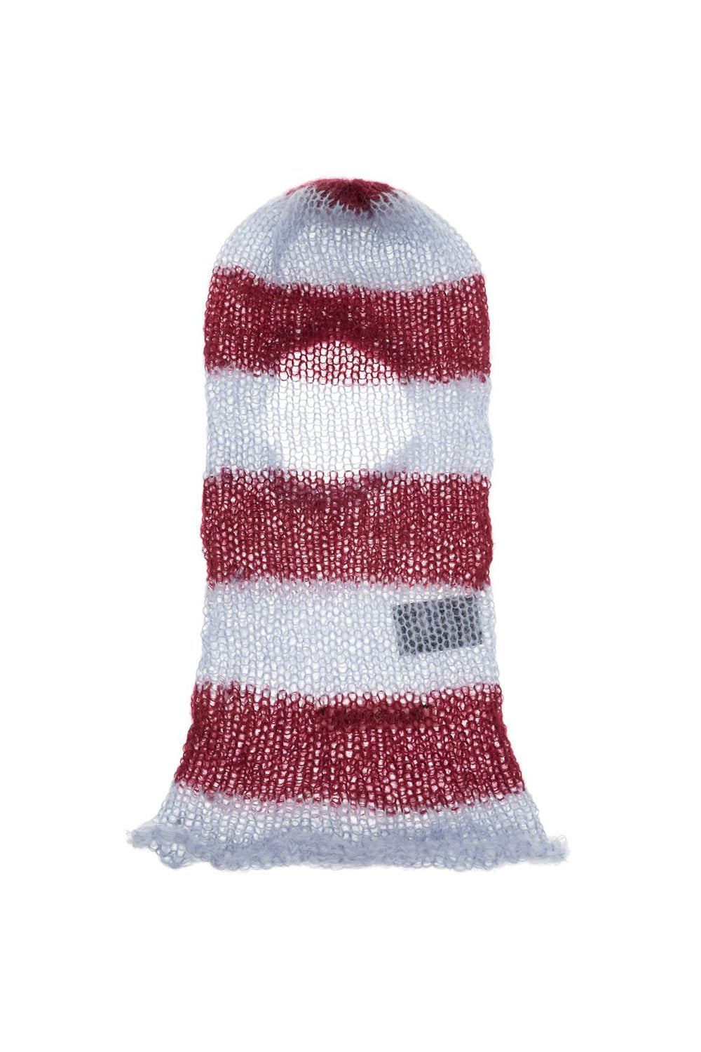 striped mohair balaclava helmet-1