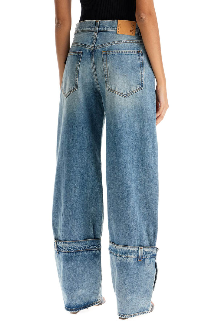 "wide-legged hurley jeans for-2