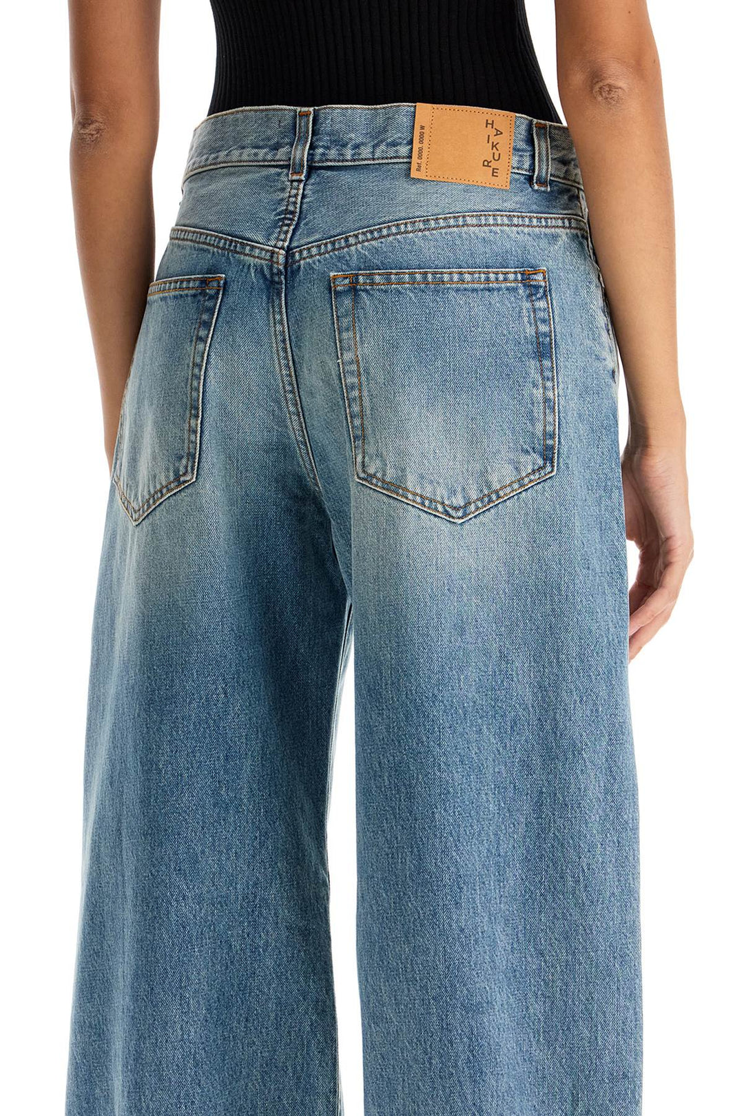 "wide-legged hurley jeans for-3