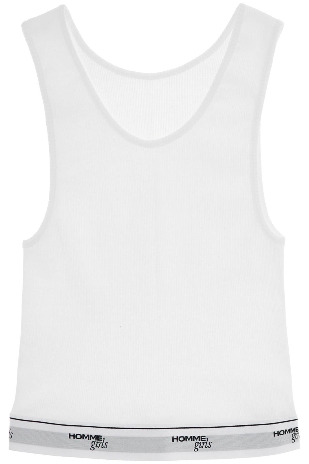 white cotton sleeveless crop top-0