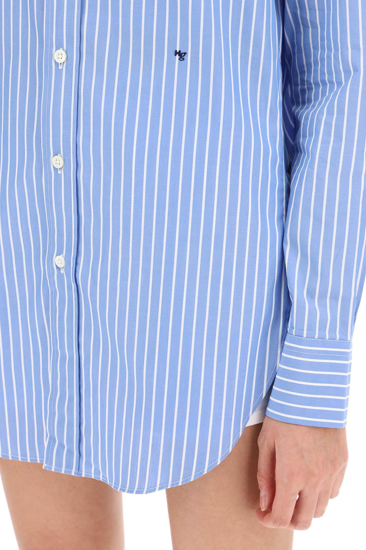 striped poplin shirt-3