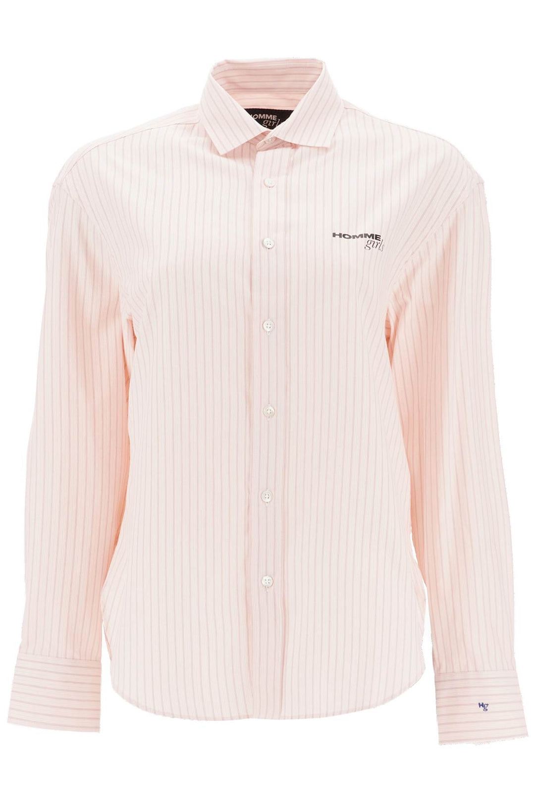 striped oxford shirt for men-0