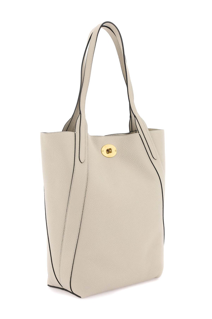 grained leather bayswater tote bag-2