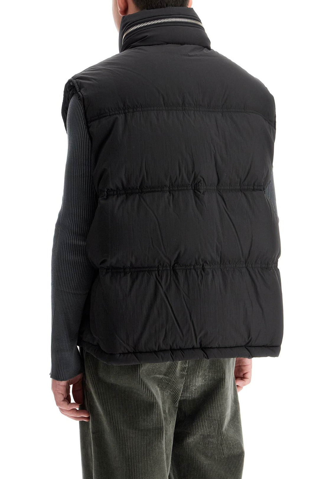 sleeveless down jacket with-2