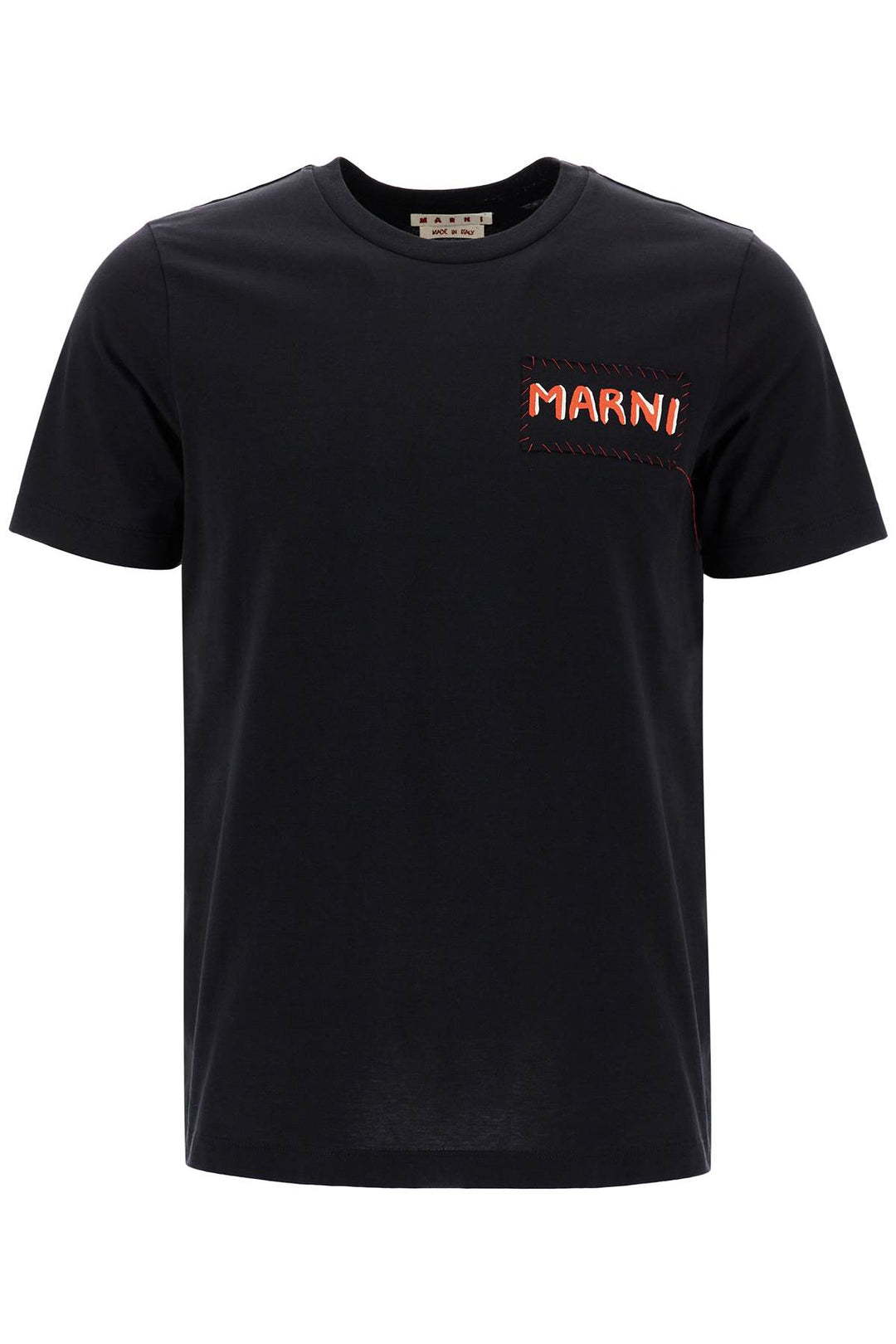 t-shirt with patch logo design-0