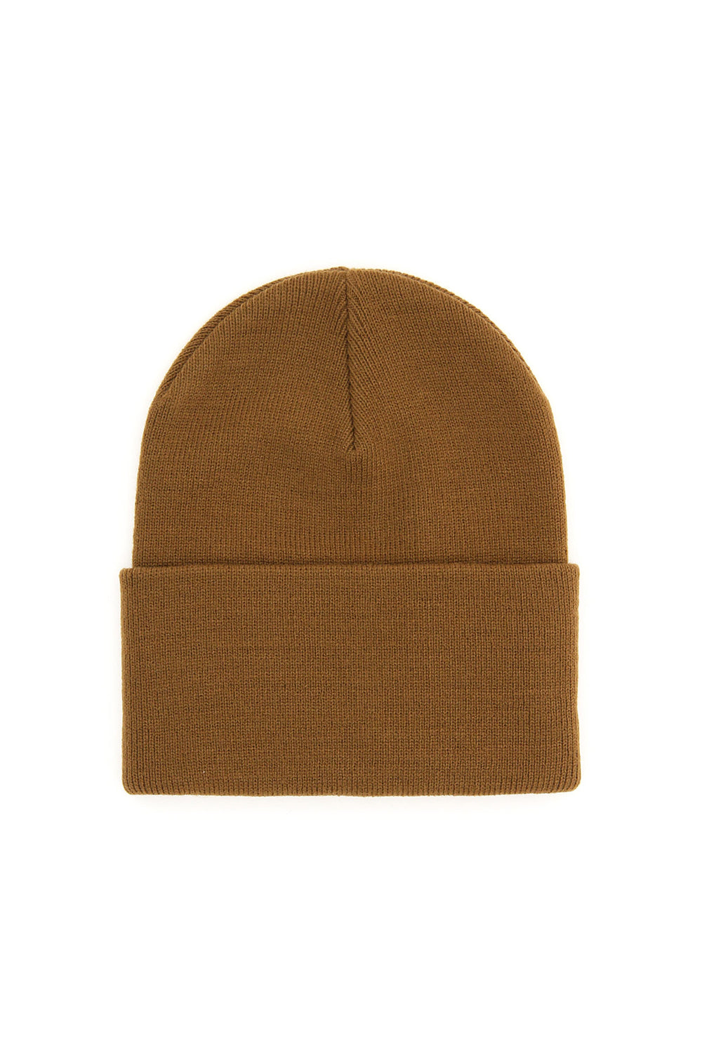 beanie hat with logo patch-1