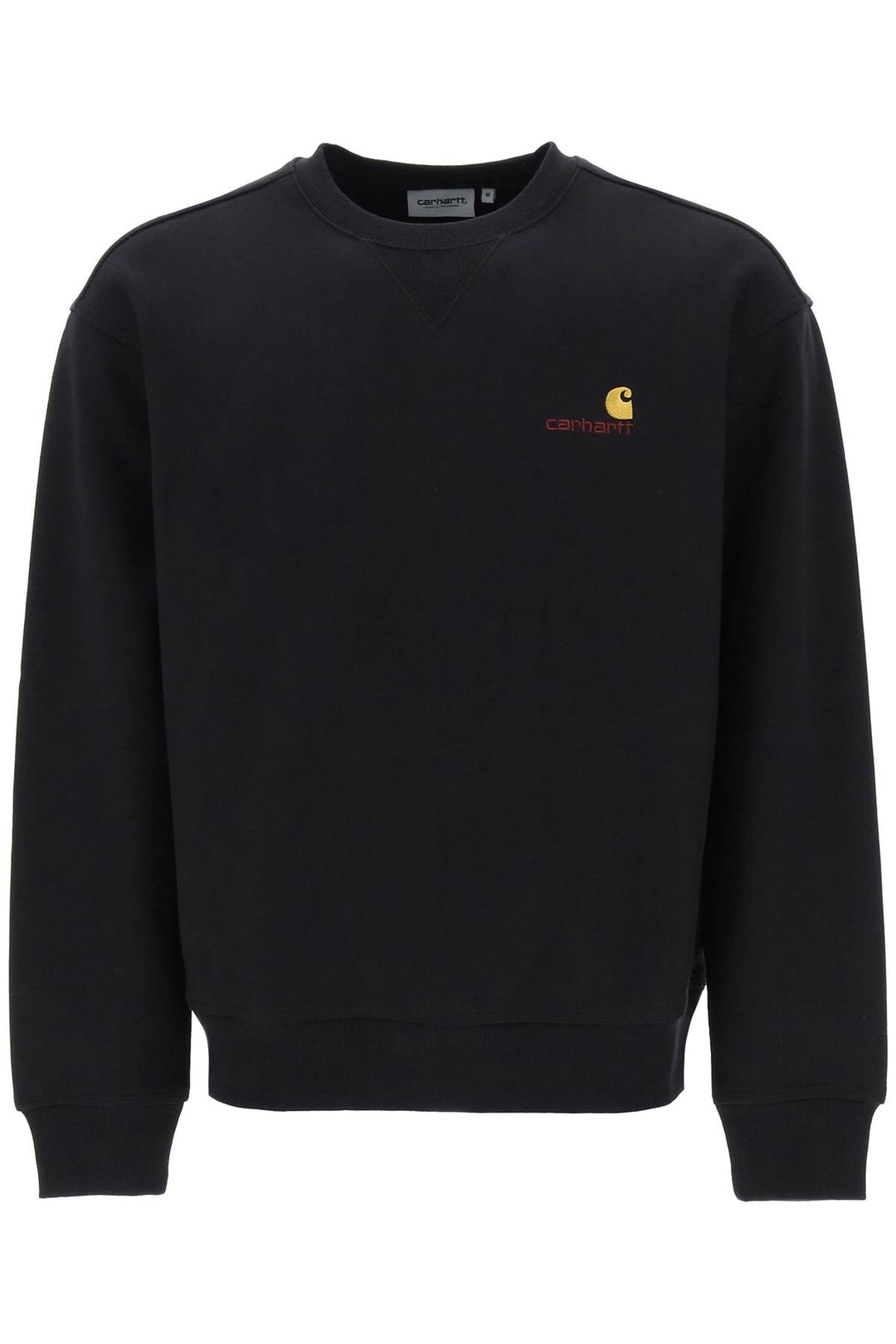 american script crewneck sweatshirt-0