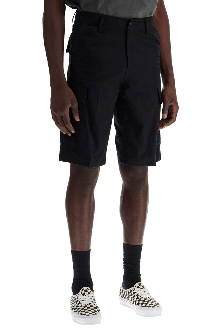 cargo shorts in cotton ripstop-1