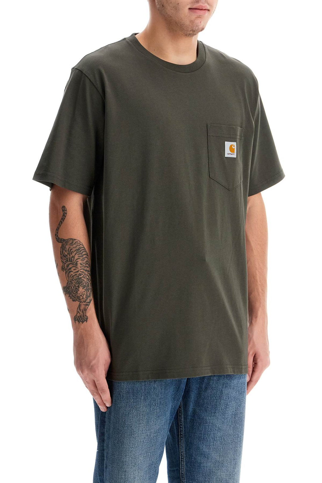 t-shirt with chest pocket-1